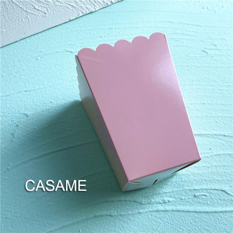 12 коробок для попкорна - бумажные коробки для конфет для вечеринок, свадеб и дней рождения - контейнер для закусок и угощений - Kids' Bir