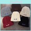 Lettering New York Knitted Hat With Windproof Warmth For Casual Fashion Gift