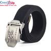 Metal Automatic Buckle Canvas Belts for Men Military Tactical Men Belt Casual Style Men Belt 120cm