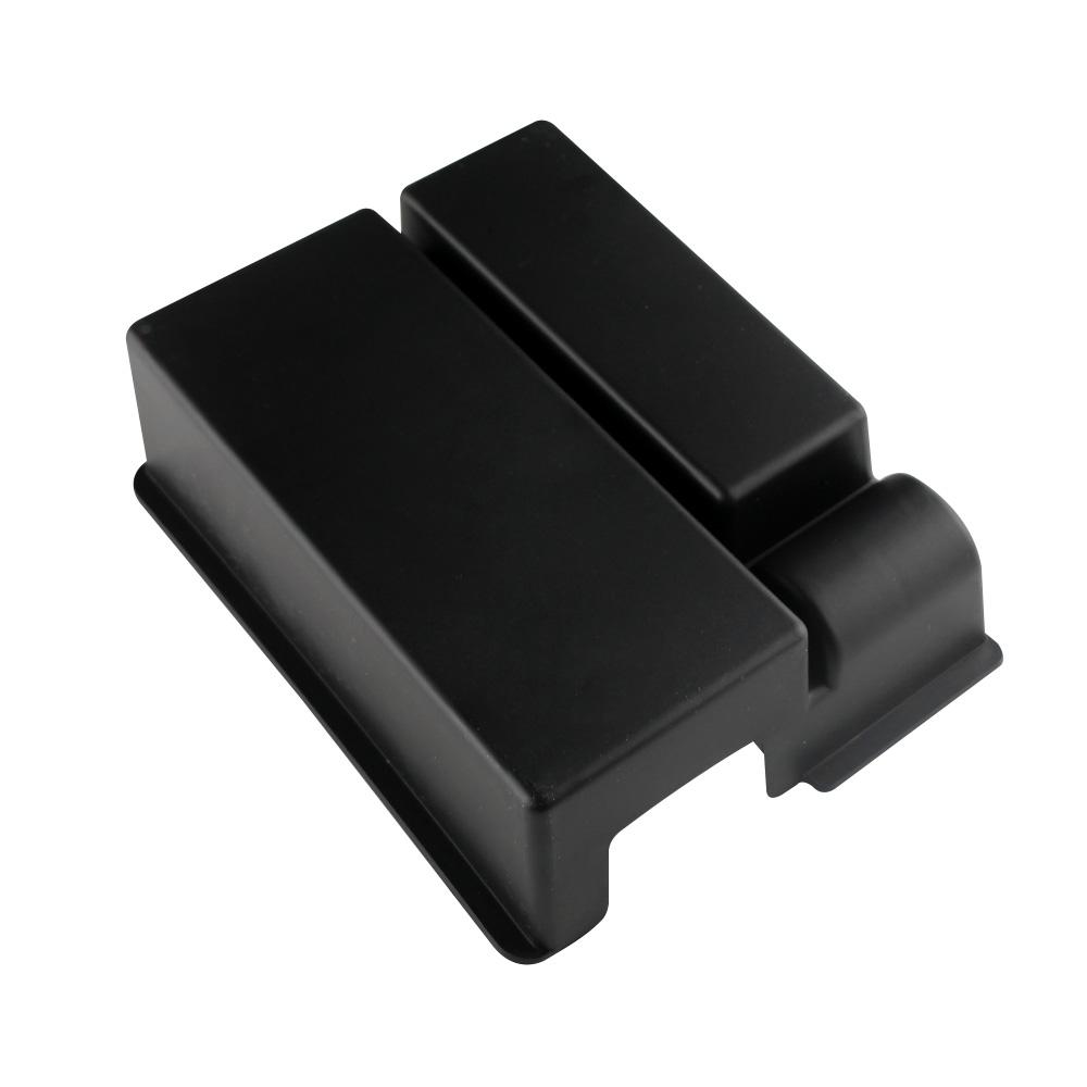 Органайзер-лоток на центральную консоль автомобиля для Isuzu D-Max DMAX 2025-2025 MUX, вставка в подлокотник, дополнительный ящик для хранения, черный