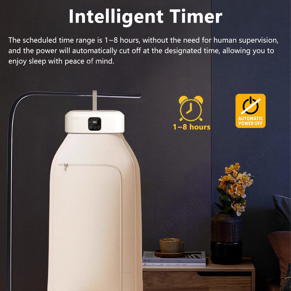 Портативная сушилка для одежды, электрическая сушильная машина для одежды с дистанционным управлением, складная сушилка для белья, сушилка для белья для путешествий