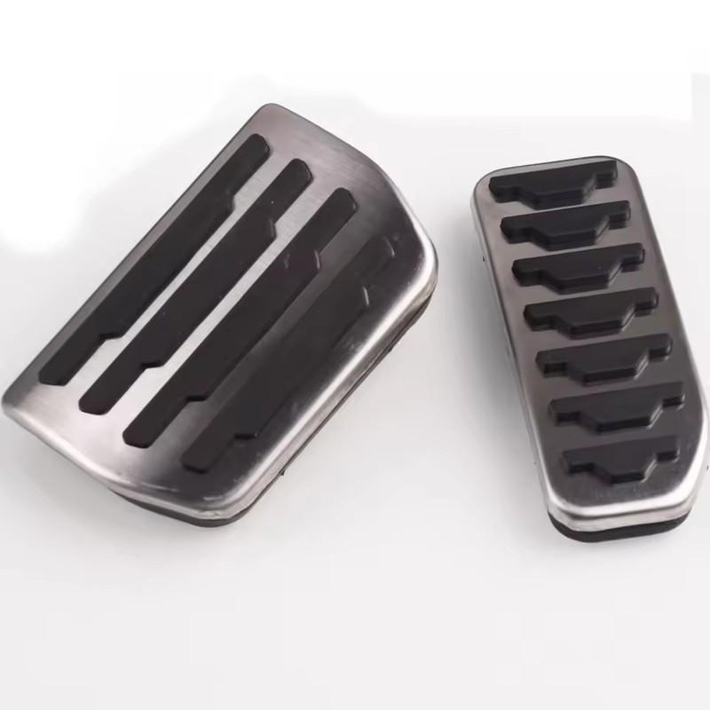 For Land Rover Range Rover Evoque 2012-2014 2015 2016 2017 Car Fuel Gas Accelerator Brake Pedal Non-Slip Cover Trims Accessories