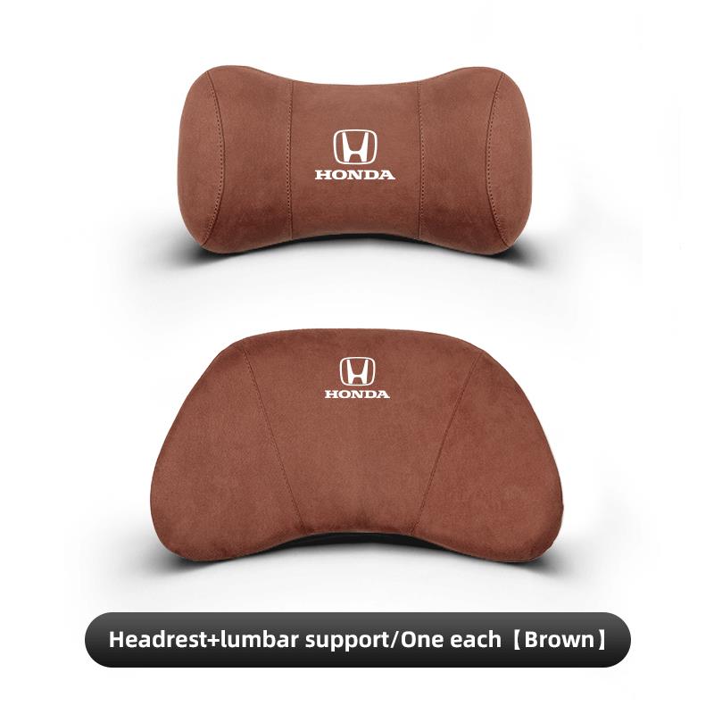 WDM2 Car Neck Protection Pillow Headrest Lumbar Support For Honda Civic Fit Jazz Accord Pilot CRV Odyssey Passport City Shuttle HRV