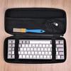 EVA Mechanical Keyboard Bag Hard Shell Storage Bag  Fits 61 Key 87 Key 104 Key