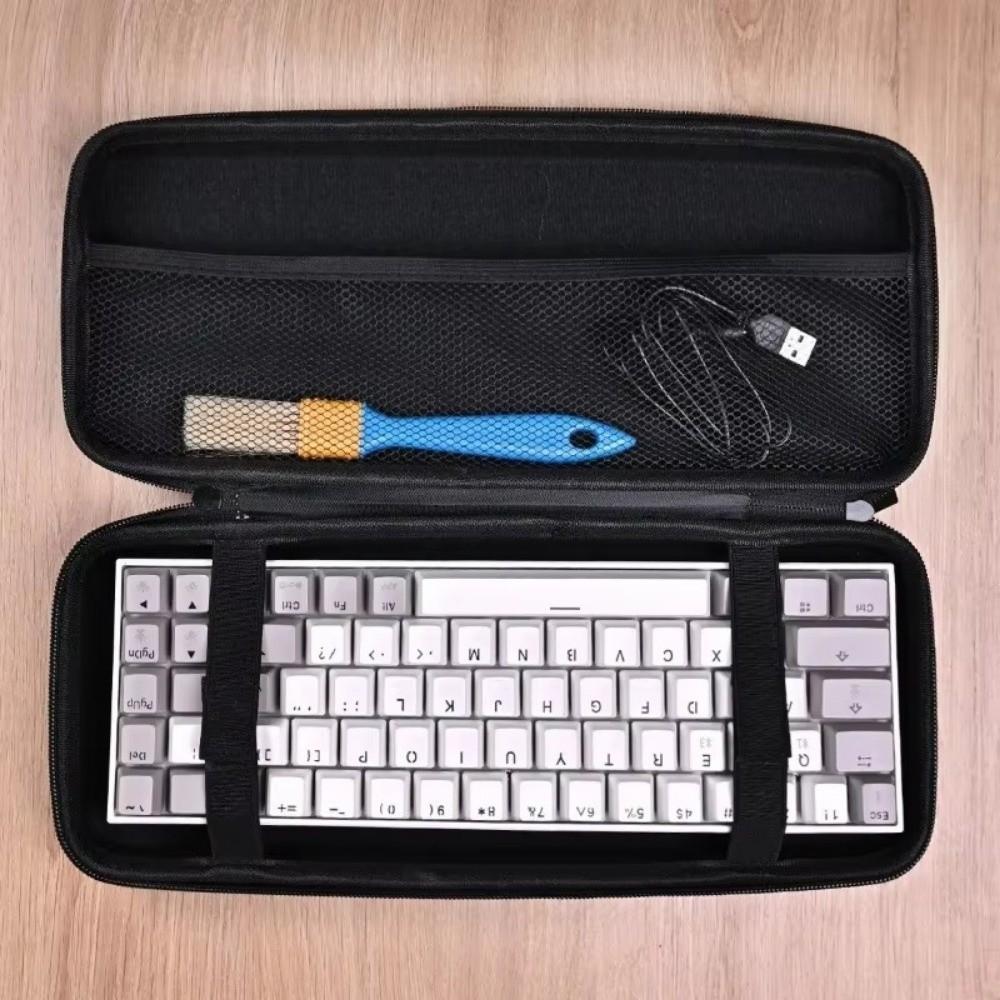 EVA Mechanical Keyboard Bag Hard Shell Storage Bag Fits 61 Key 87 Key 104 Key