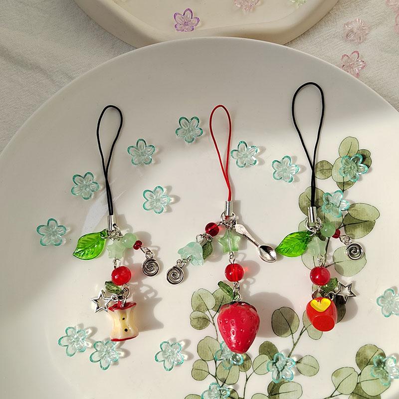 Ключеница heisei retro "Яблоко и Сердце"