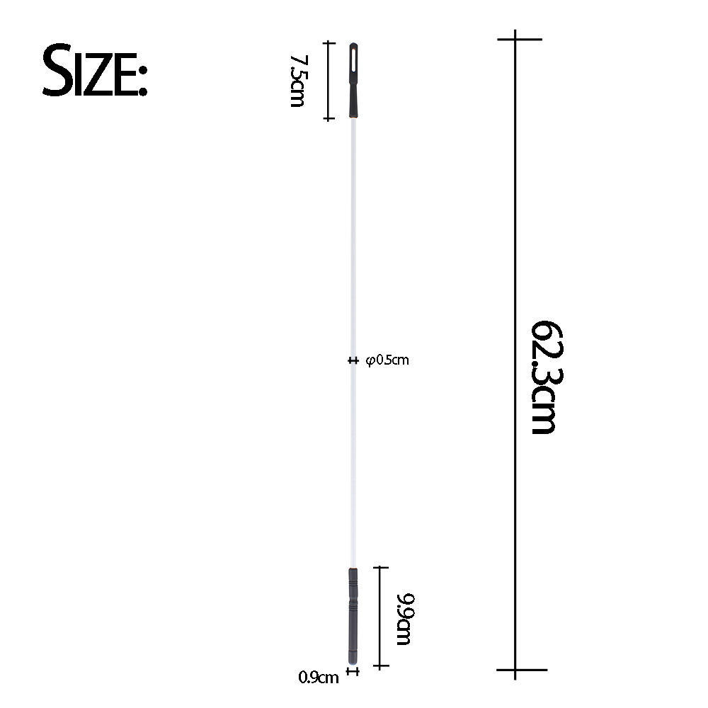 Стальной шомпол для чистки тромбона, пластиковая ручка, аксессуарная часть