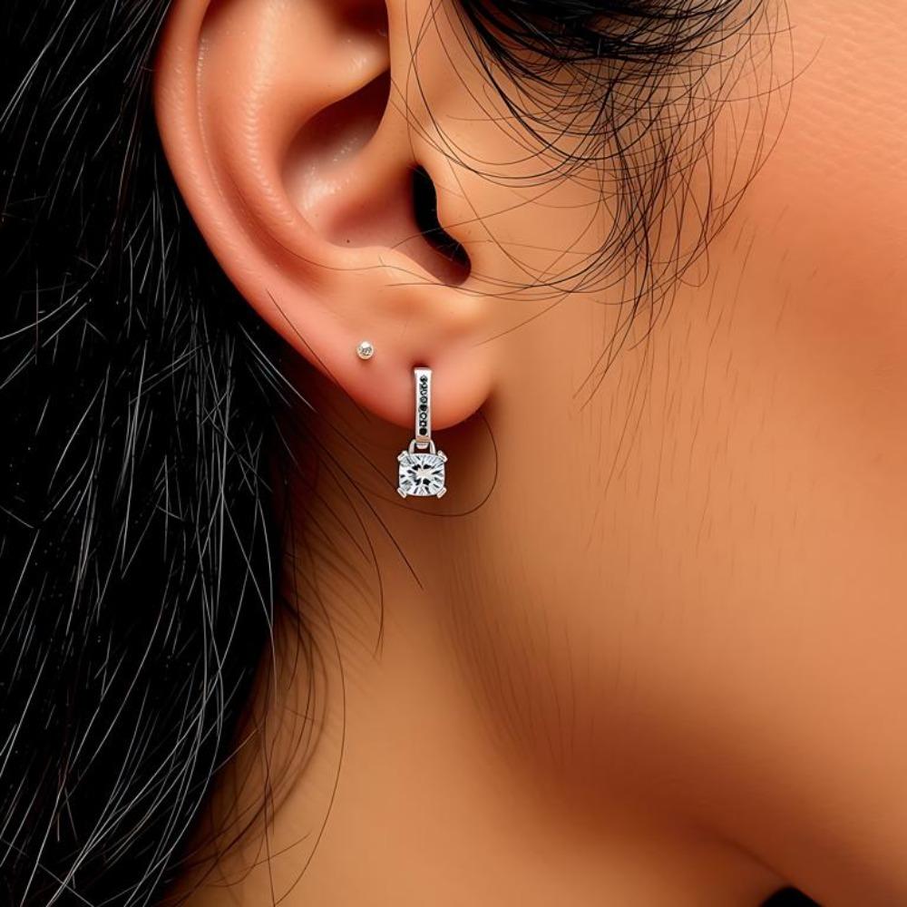 Black Awn Черные изысканные женские серьги-капли