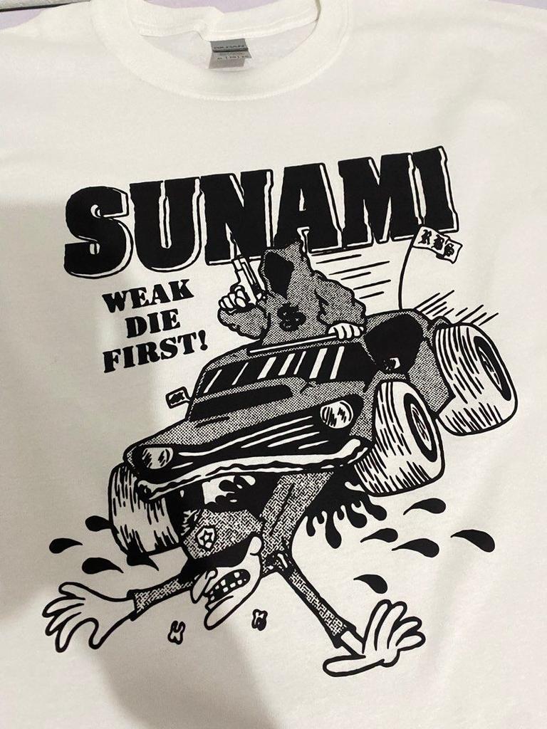 Sunami Band Weak Die First T-Shirt Classic Cotton Unisex S-5XL