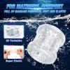 Male Auto Retractable Jet Cup Realistic Vagina Blowjob Oral Sex Masturbation Cup Handheld Retractable Rotating Vibrating Jet Cup
