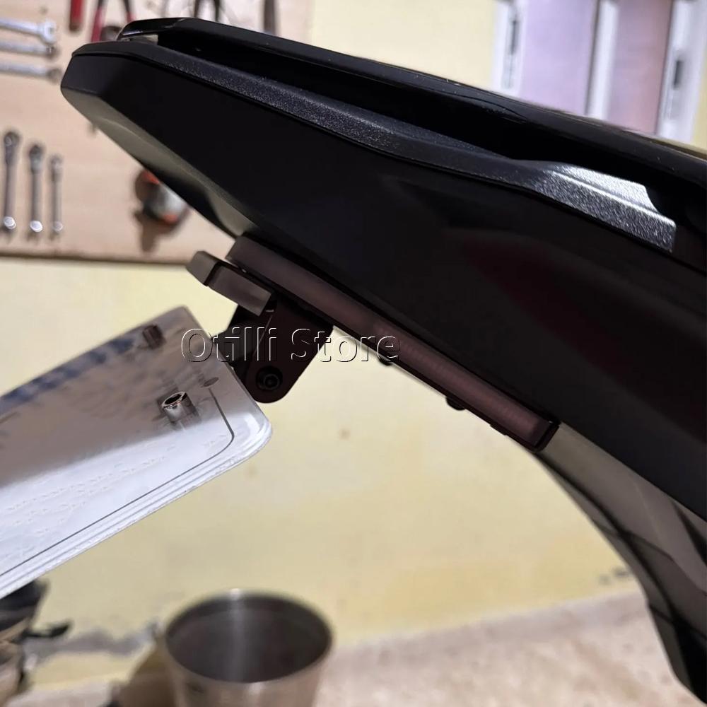 Для BMW S1000RR S1000 RR S 1000 RR Мотоцикл Рамка Держателя Номерного Знака со Светодиодной Подсветкой Аксессуары 2020-2025