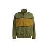 Essentials Woven Stand Collar Jacket Men Jackets Green GL8675