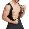 Men Sauna Suit Waist Trainer Body Shaper Compression Shirts Workout Sweat Tank Tops Vest Shapewear Exercise Slimming Undershirt Fat Burning Underwear