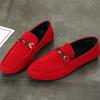 Высококачественные мокасины для мужчин, летняя мужская обувь, легкие туфли на плоской подошве, мужские прогулочные туфли, замшевые кожаные мягкие мокасины для вождения