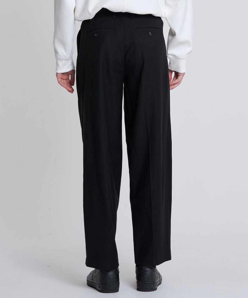 ZENSAI Semi-Wide Slacks Black