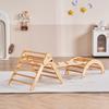Pikler Triangle Set 5in1 Montessori Climbing Toys for Toddlers Large Wood