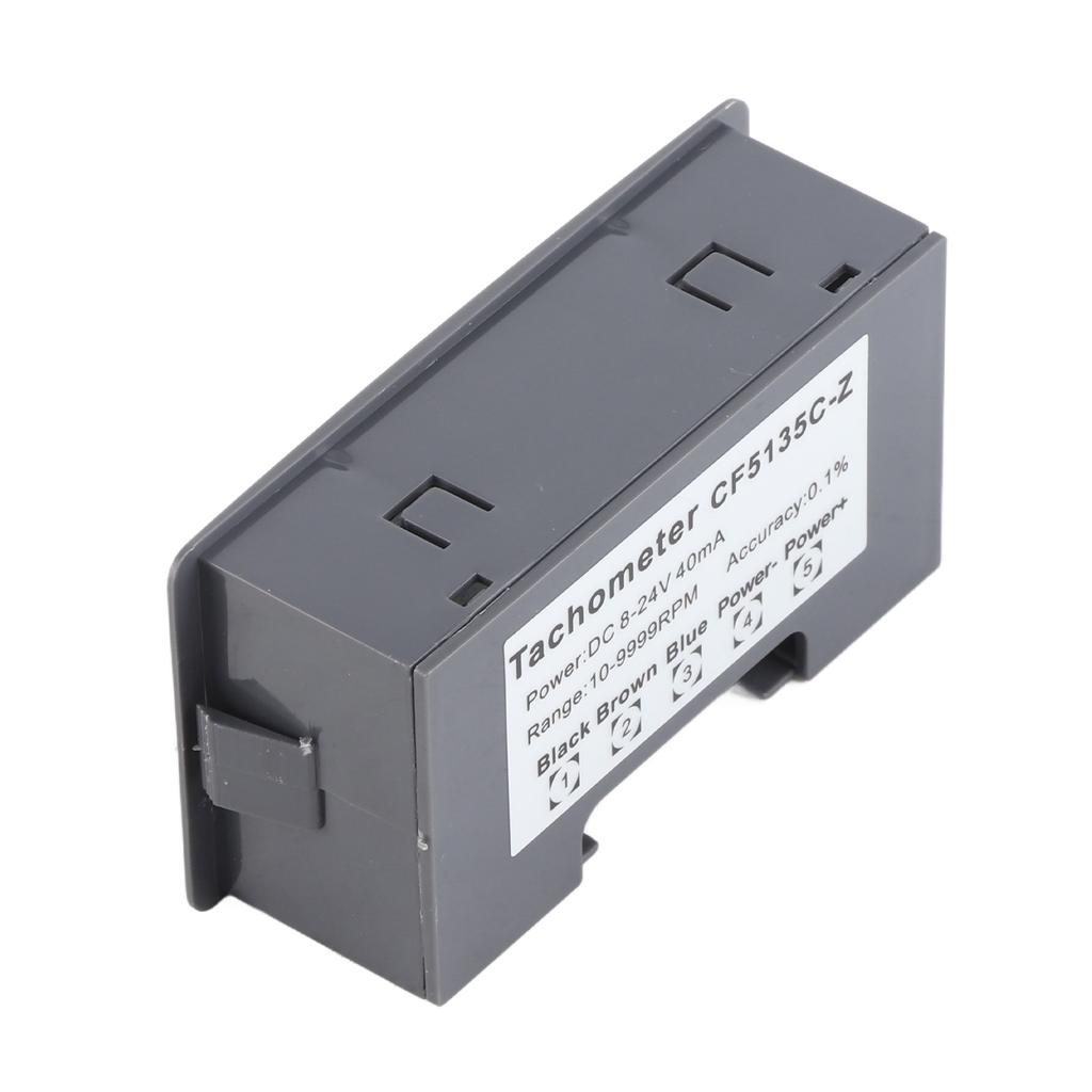 Зеленый 4-значный светодиодный тахометр двигателя, измеритель оборотов в минуту, датчик приближения Холла NPN