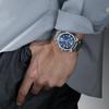 SEIKO ASTRON SBXY061 Мужские синие часы на солнечной батарее с радиоконтролем, чистый титан