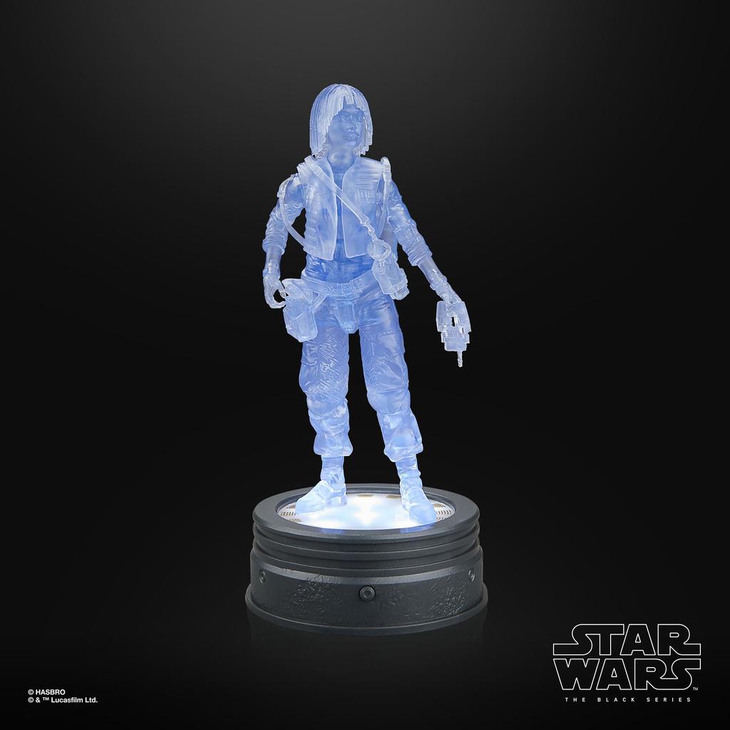 Star Wars Black Series Holocom Collection OSHA Aniseya Collectible 6-Inch Action Figure with Light-Up Holopack