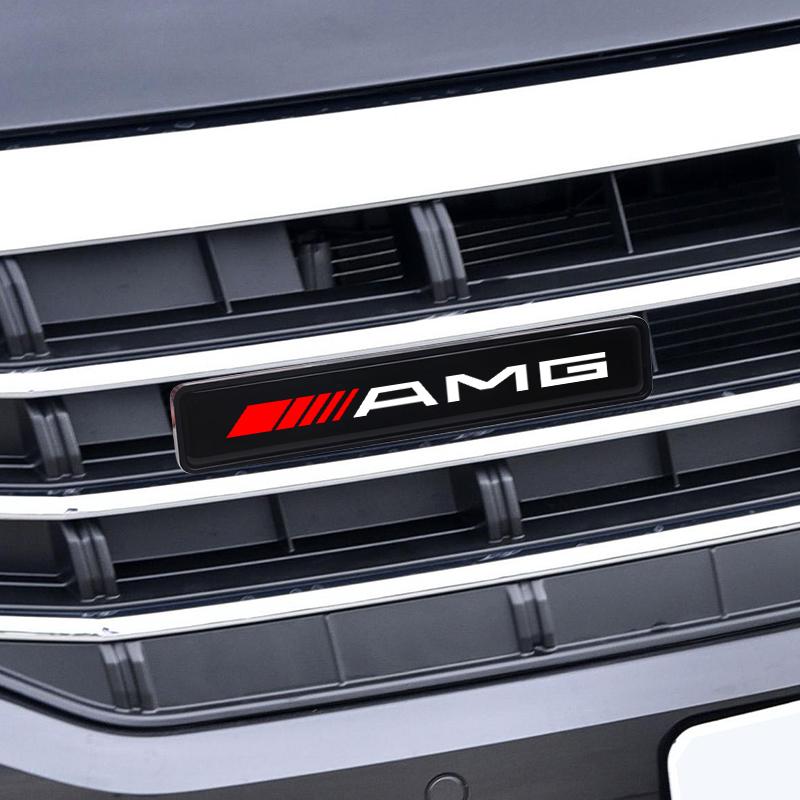 Светодиодная эмблема AMG на решетку радиатора капота автомобиля, декоративная подсветка, аксессуары для Mercedes-Benz C180 E320 E400 E260 E300 W108 W124 W126 W140 W168 W169 W176