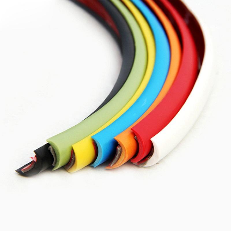 8 м автомобильная ступица колеса декоративная наклейка для шин обода колеса защита шины от столкновений полоса автоаксессуары