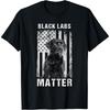Футболка «Black Labs Matter» с лабрадором