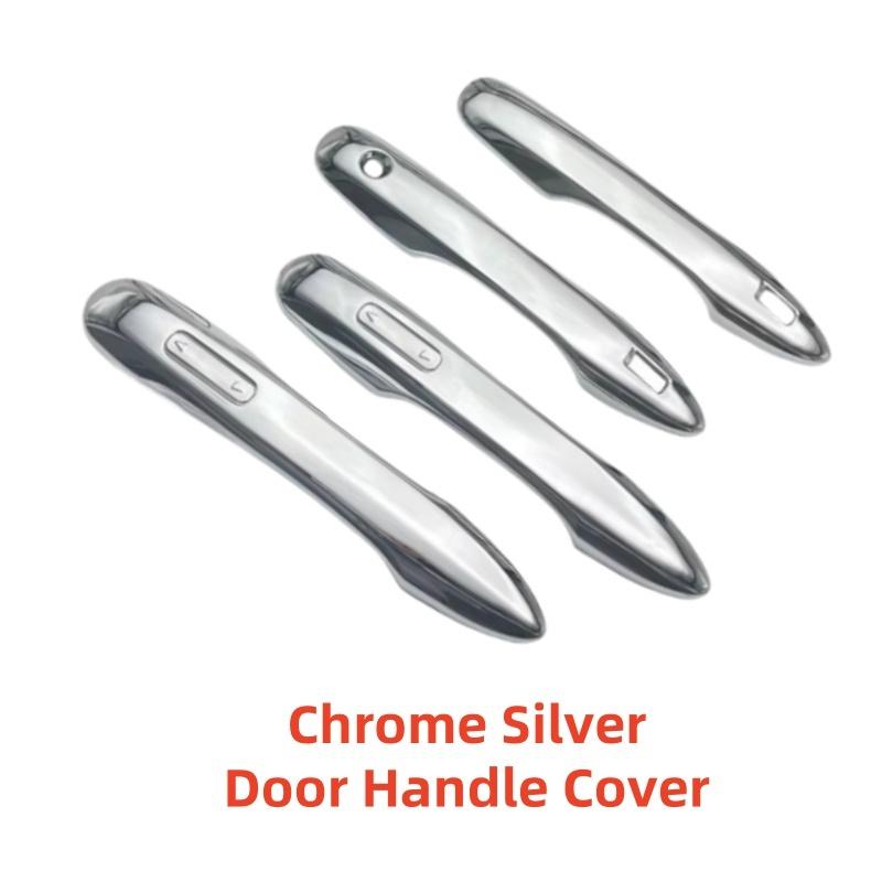 Stickers For Toyota Alphard Vellfire 40 Series 2024 Car Attachment Styling ABS Chrome Exterior Door Handle Bowl Cover Trim