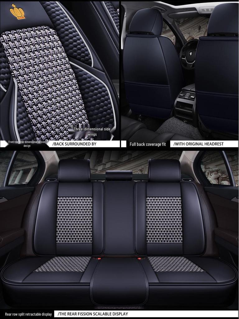 All-Season Seat Cushions for Honda Accord (8th, 9th, 10th Gen)