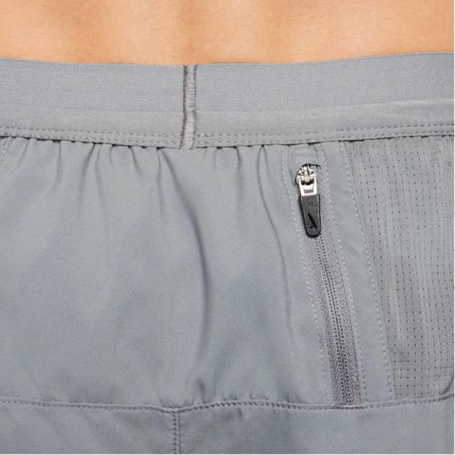 Nike Шорты для бега Dri-Fit Flex Stride Swoosh однотонные удобные свободные прямые мужские шорты CJ5459-085