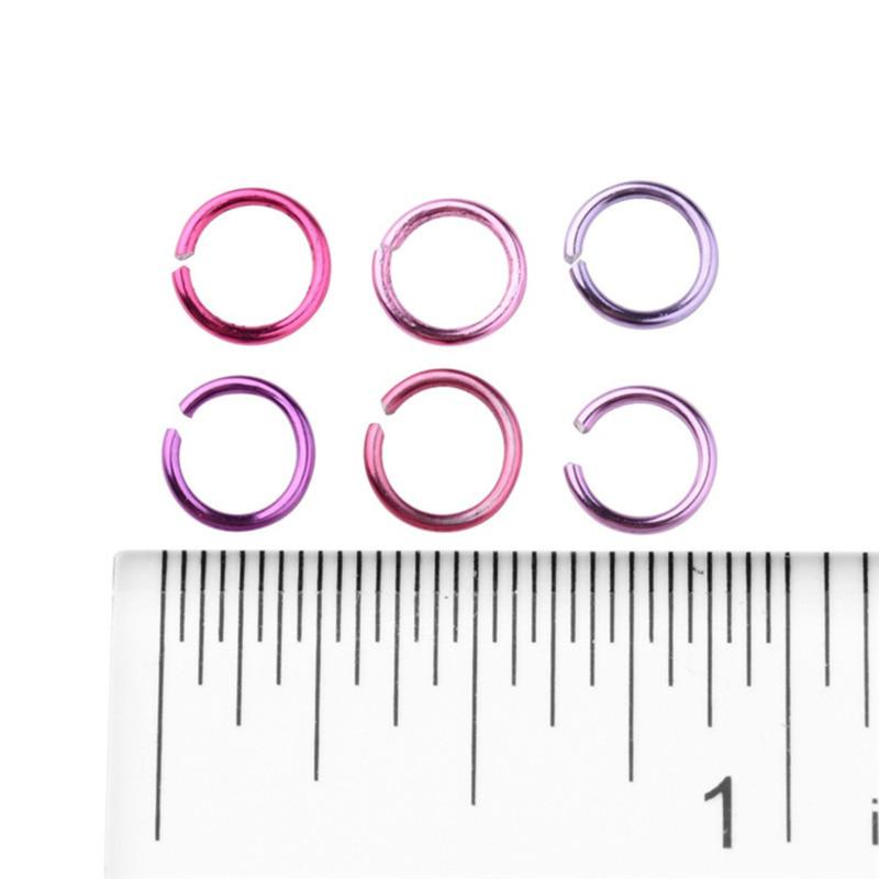 Supplies Jewelry Findings Jewelry Jump Rings Components Chain Earring DIY Pendant Aluminum
