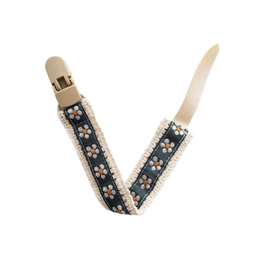 Wooden Clip Soother Holder Ethnic Style Nipple Holder Clips Cute Baby Cloth Pacifier Chain  Baby