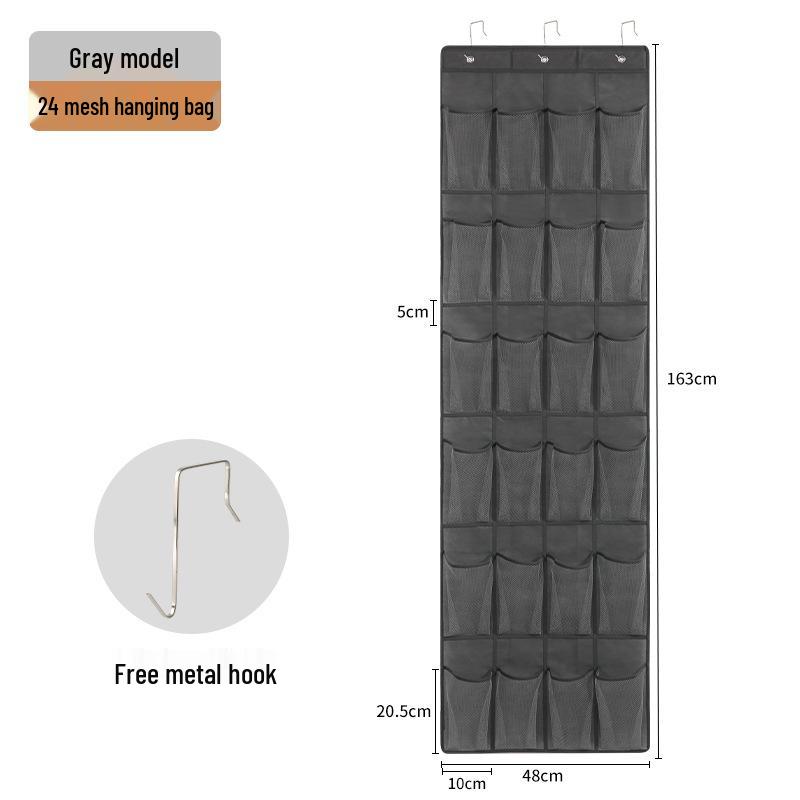 Over-the-Door Multi-Layer Shoe Hanging Organizer for Dorms
