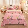 Girls Pink Flowers Flannel Blanket Warm Bedspread Sheet Fuzzy Soft Fleece Plush Blankets for Bed Sofa Throw Blankets