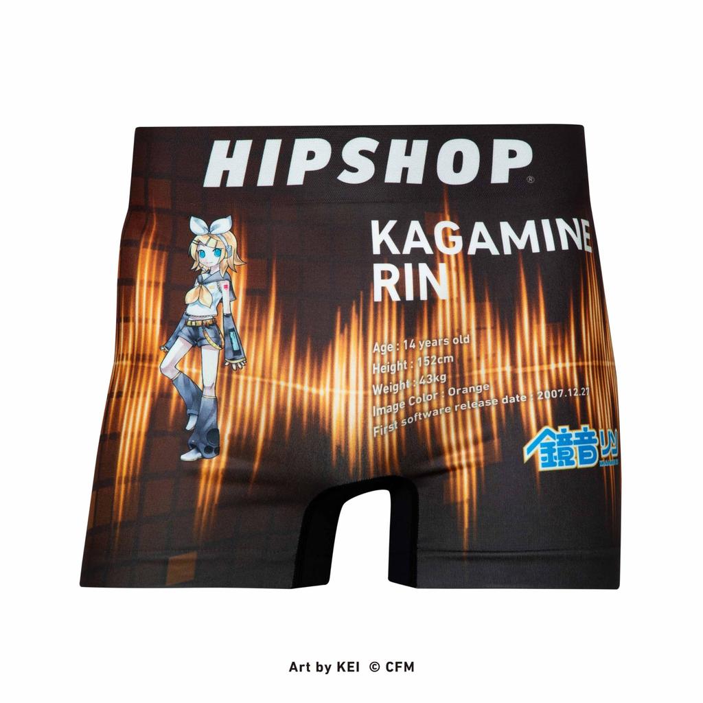Пиапро Персонажи (Кагамине Рин) Мужские боксеры из полиэстера, HIPSHOP HE8241A165