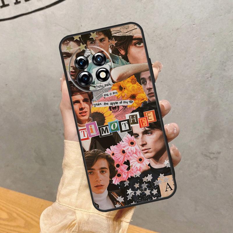 Чехол Timothee Chalamet для OnePlus 15 15R 13 13R 13T 12 12R 11 10 10R 10T 8T Nord 5 CE 4 2 3 Lite N20 N30