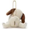 Peanuts Cacao Suyasuya Friend Ball Chain Mascot Snoopy плюшевая игрушка ширина приблизительно 12 см (Белый и молочный)