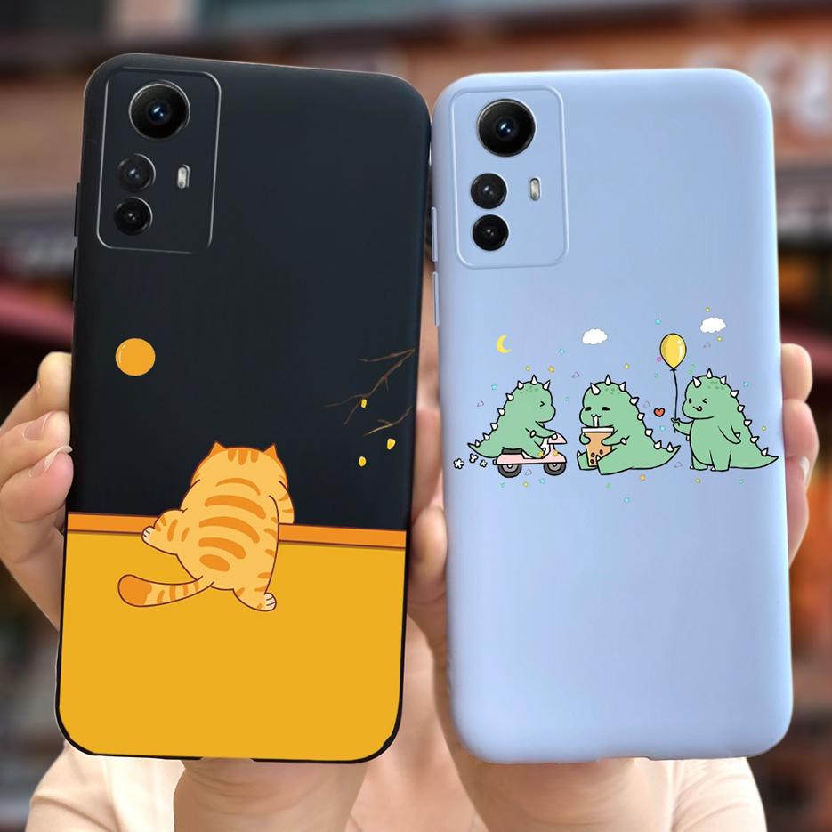 Чехол для Xiaomi Redmi Note 12s Милый Модный Мультяшный Задняя Крышка 6.43'' Мягкий ТПУ Чехол для Телефона Для Redmi Note 12S Note12s Fundas Capa