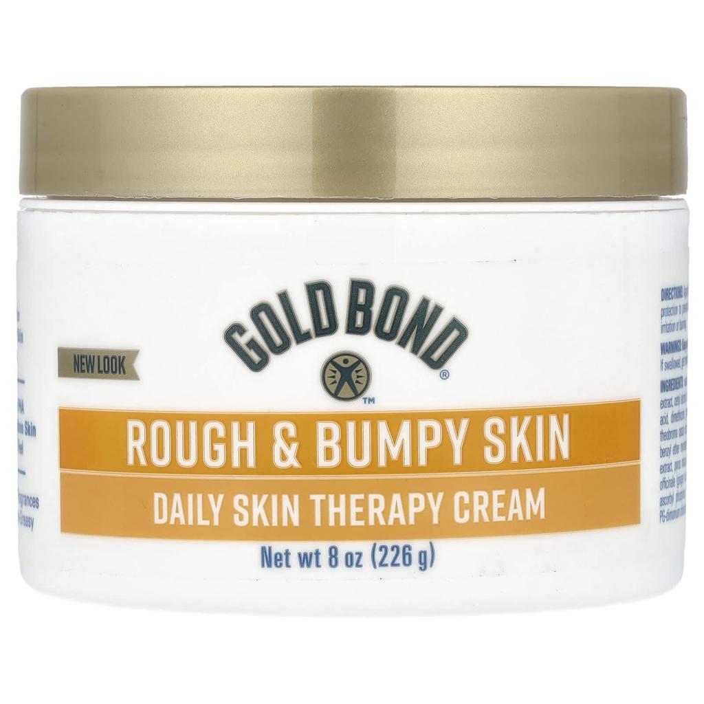 Gold Bond Rough and Bumpy Skin, Daily Skin Therapy Cream, Fragrance-free, 226 G (8 Oz)