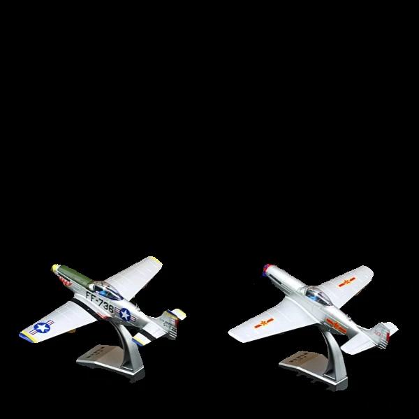 Литье под давлением 1:Модель истребителя P-51 Mustang в масштабе 1:48, металлическая, игрушка, имитация модели военного боевого самолета, сувенир, украшение для витрины