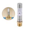 Stainless Steel Water Hammer Arrestor 1/2inch Thread Dishwasher Pipe Noise Stop for Dishwasher Sink Toilet Faucet