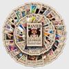 50 Наклеек-Плакатов Wanted из One Piece для Чемодана, Блокнота и Скейтборда - Японский Аниме Сериал