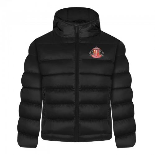Sunderland AFC Boys Crest Quilted Jacket