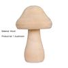 Wooden Mushroom DIY Mushroom Ornament Unfinished Mini Kids Toy for Home