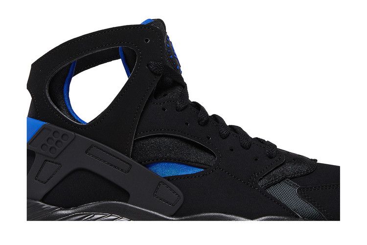 Nike Air Flight Huarache Black Lyon Blue (2024) Men's Sneakers