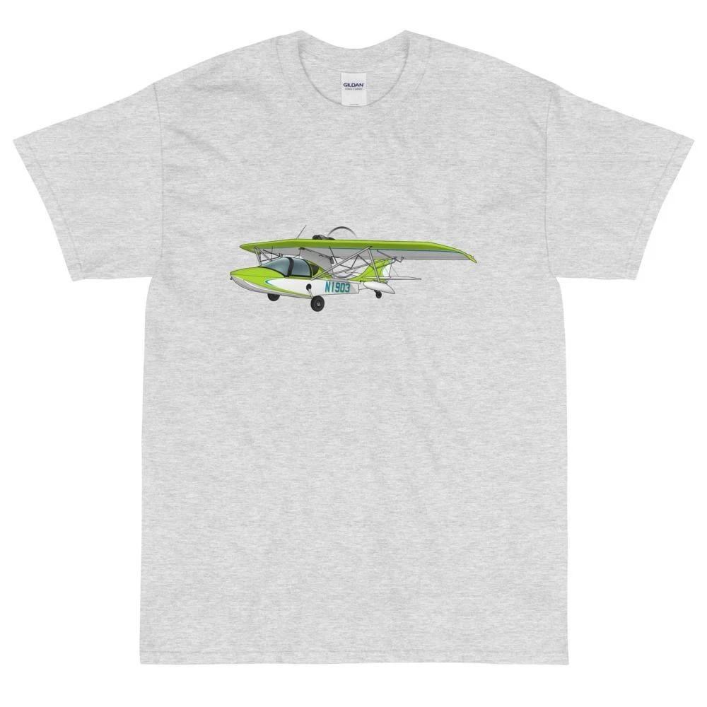 Aerodyne SeaRey Airplane Design T-shirt (AIRJ51CJO-BG1) - Personalized