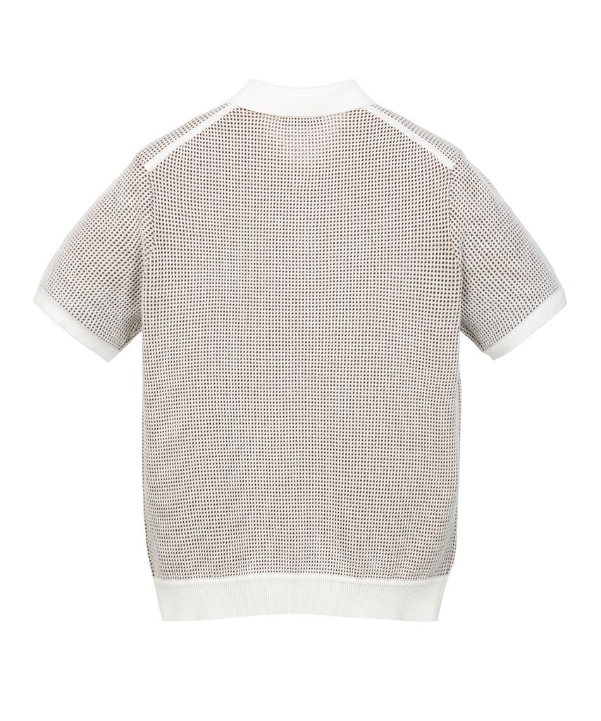 Jilseutyueoteunyuyogmaen Two-Tone Collar Knit - Ivory (Jnsw6B502Iv)