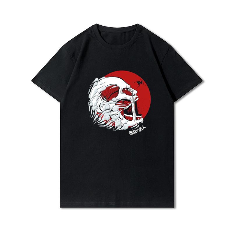 Женская футболка размера плюс с аниме «Атака Титанов» Levi·Ackerman Eye, топы в стиле панк, летняя свободная футболка в стиле Харадзюку в готическом стиле с короткими рукавами