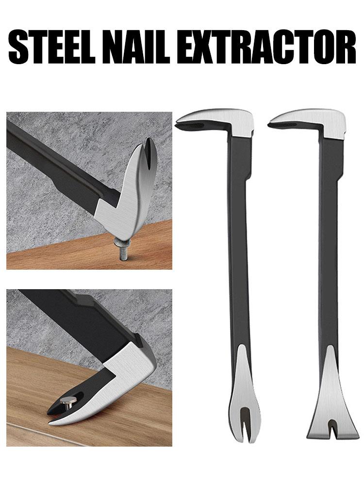 1 шт. Гвоздодер Кошачья лапа Удалитель гвоздей Многофункциональный лом Инструмент Стальной Экстрактор гвоздей Сверхпрочный для дома Деревообрабатывающие инструменты