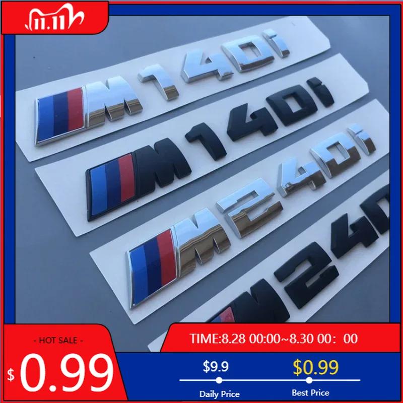 YTMX4 For BMW Special M40i M240i Car Logo Word Mark Series 2 Series Restoration Rear Badge Logo Car Stickers Black Tailgate