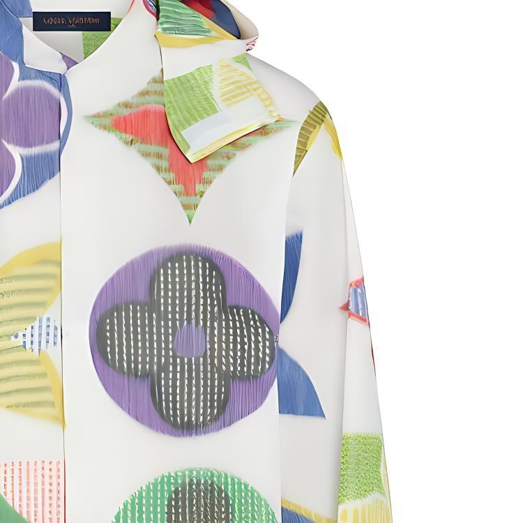 Louis Vuitton Яркая ветровка-дождевик Jumbo с монограммой 1A7XJ